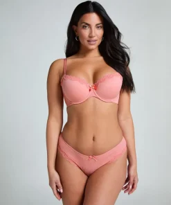 Lola Padded Underwired Bra - Pink