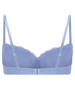 Lola Padded Underwired Bra - Blue
