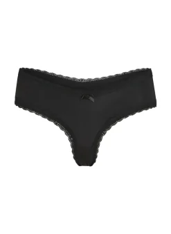 London V-shaped Brazilian - Black