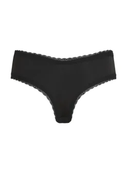 London V-shaped Brazilian - Black