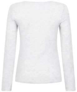 Long-Sleeved Pyjama Top - Gray