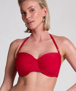 Luna Bikini Top - Red