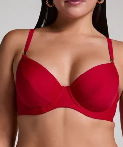Luna Bikini Top - Red