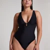 Luna Shaping Swimsuit - Black