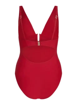 Luna Shaping Swimsuit - Red