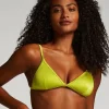 Luna Triangle Bikini Top - Green