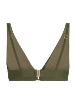 Luna Triangle Bikini Top - Green