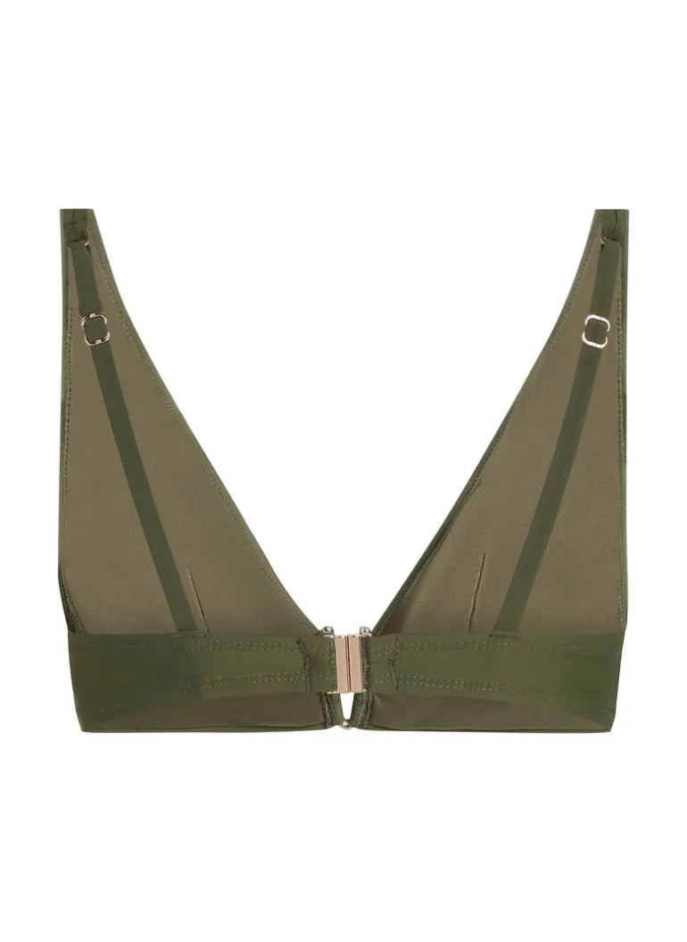 Luna Triangle Bikini Top - Green