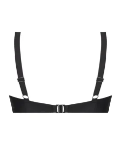 Luxe Non-Padded Underwired Bikini Top - Black