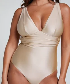 Luxe Shaping Swimsuit - Beige