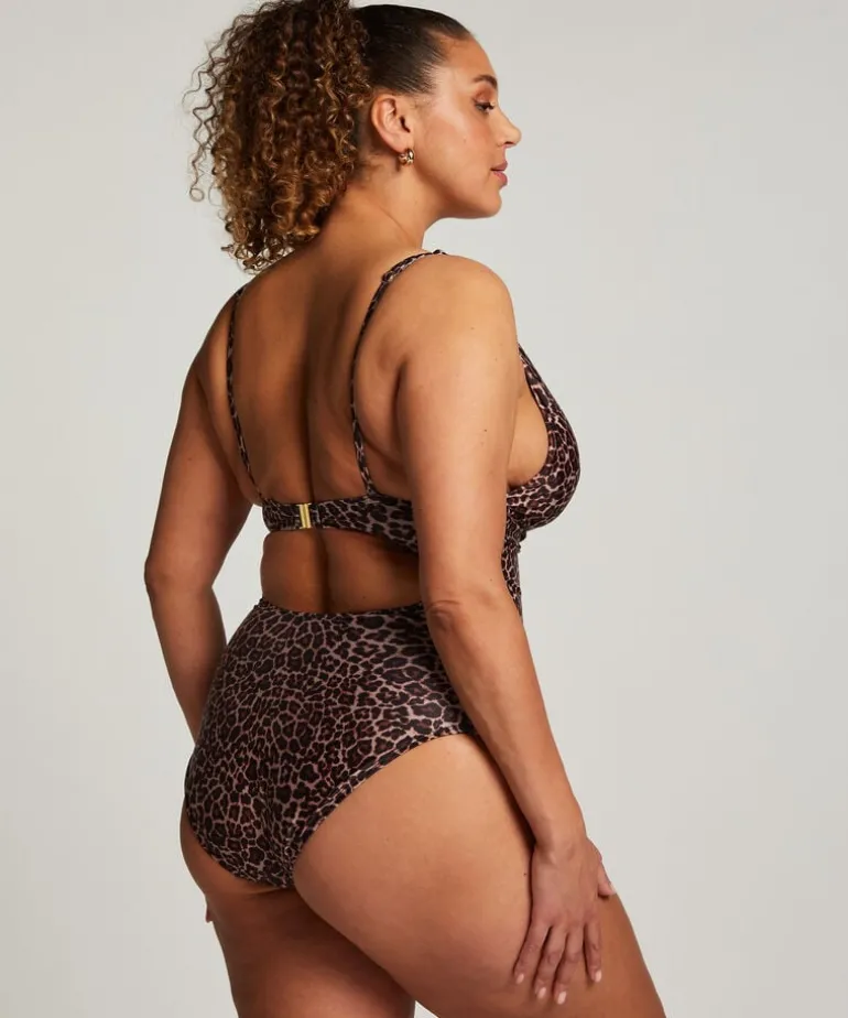 Luxe Shaping Swimsuit - Brown