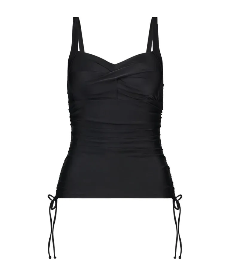 Luxe Shaping Tankini - Black