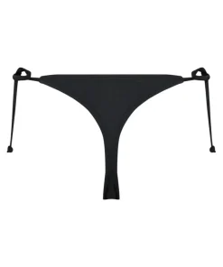 Luxe string bikini shorts - Black