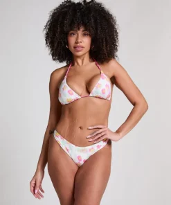 Madeira High-Leg Bikini Bottoms - Pink