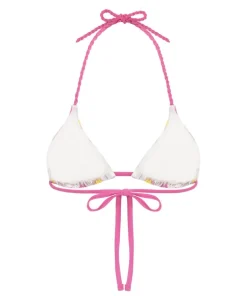 Madeira Triangle Bikini Top - Pink