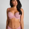 Marine Non-Padded Underwired Bra - Pink