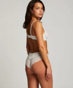 Marine Non-Padded Underwired Bra - White