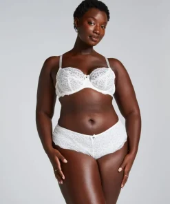 Marine Non-Padded Underwired Bra - White