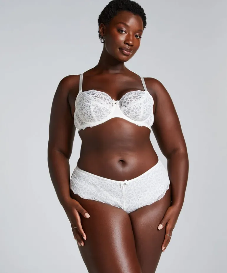 Marine Non-Padded Underwired Bra - White
