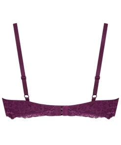 Marine Non-Padded Underwired Bra - Purple