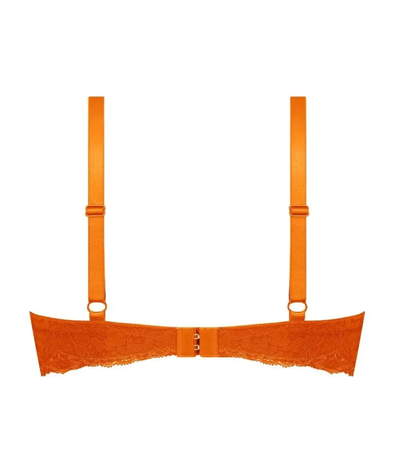Marine Non-Padded Underwired Bra - Orange