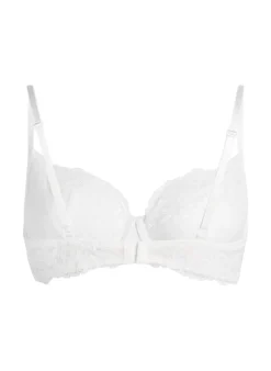 Marine Non-Padded Underwired Bra - White