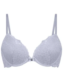 Marine Padded Push-Up Underwired Bra - Purple