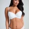 Marine Padded Underwired Bra - White