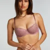 Marine Padded Underwired Bra - Pink