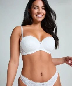 Marine Padded Underwired Bra - White