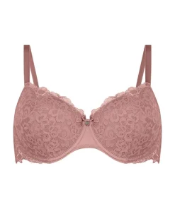 Marine Padded Underwired Bra - Pink