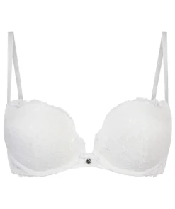 Marine Padded Underwired Maximizer Bra - White