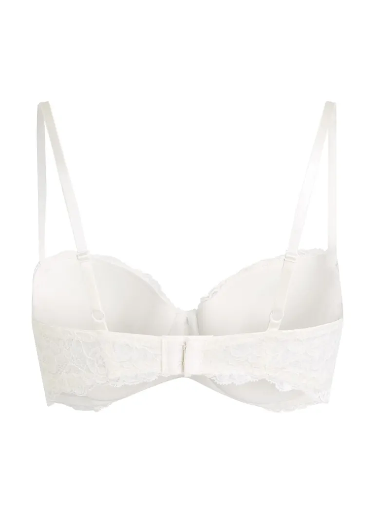 Marine Padded Underwired Bra - White