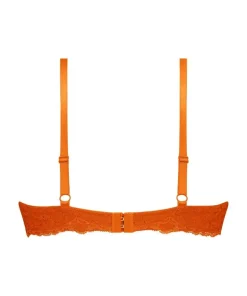 Marine Padded Underwired Bra - Orange