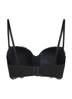 Marine Padded Underwired Bra - Black