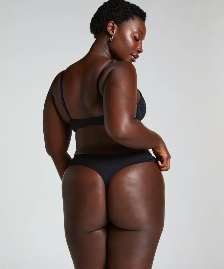Marine Thong - Black