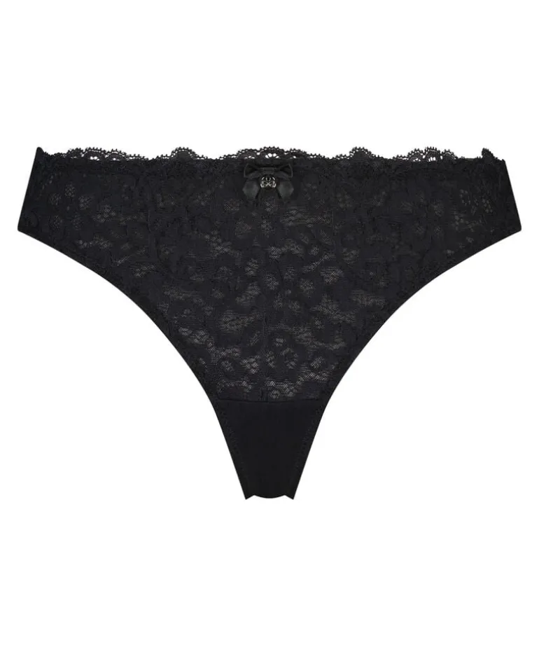 Marine Thong - Black