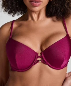 Marrakech Padded Underwired Bikini Top - Red