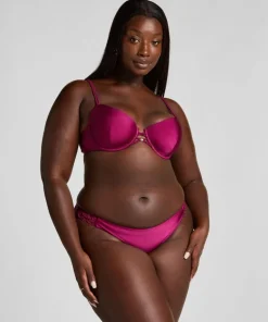 Marrakech Padded Underwired Bikini Top - Red
