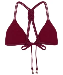 Marrakech Triangle Bikini Top - Red
