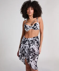 Mauritius Midi Pareo - Black