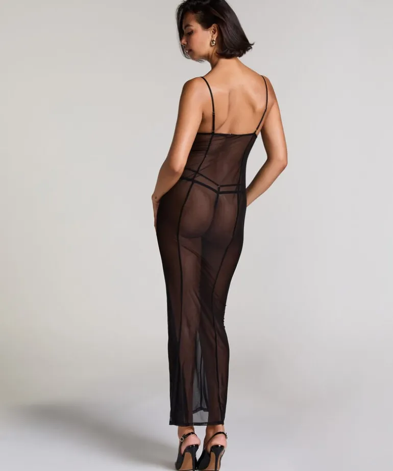 Maxime Slip dress - Black