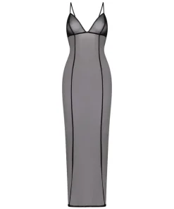 Maxime Slip dress - Black