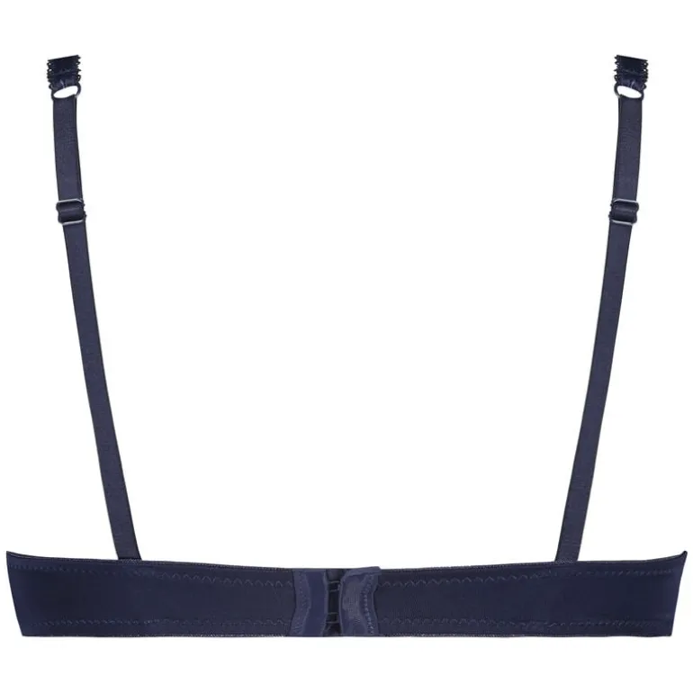 Maya Padded Underwired Bra - Blue