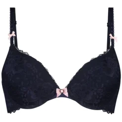 Maya Padded Underwired Push-Up Bra - Blue