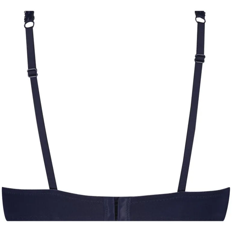 Maya Padded Underwired Push-Up Bra - Blue