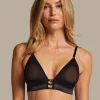 Mesh Essentials Bralette - Black