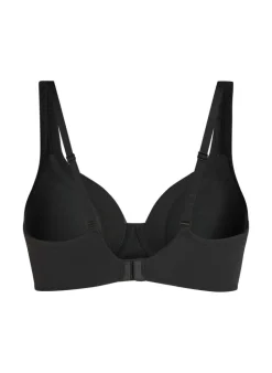 Mesh non-padded underwired bra - Black