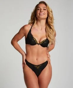 Mirabella Padded Underwired Bra - Black
