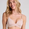Mona padded non-underwired bra - Beige